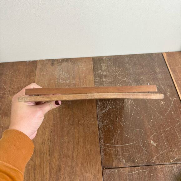 Vintage Hand carved Rhino plaque sign with script writing Ethnic decor - Picture 4 of 10